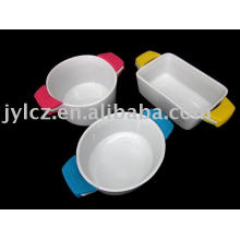 casseroles with silicone handle